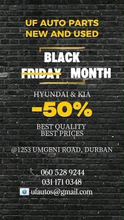 Uf Auto Parts New And Used Black November