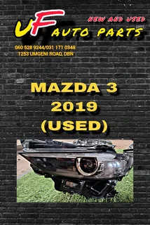 Mazda 3 2019 Headlight