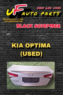 Kia Optima Bootlid