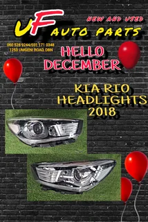 Kia Rio Headlights 2018