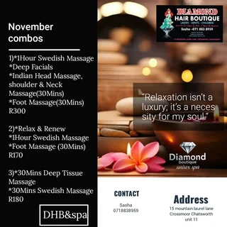 Massage - Ad posted by Sasha Maharaj