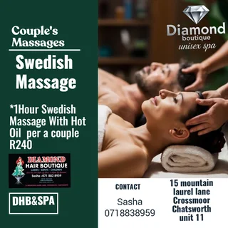 Massage - Ad posted by Sasha Maharaj