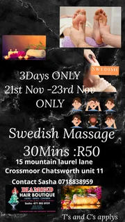 Massage - Ad posted by Sasha Maharaj
