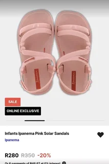 New Girls Ipanema Sandals