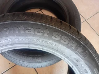 Run Flat 205/55/16 Continental Tyres for Sale. Contact 0739981562