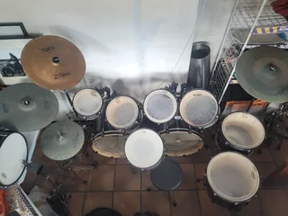 Pearl Export double drum kit