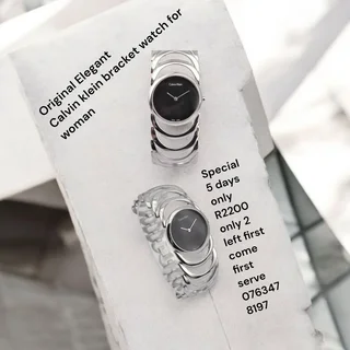 Elegant Calvin klein collectors woman's watch