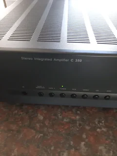 Nad C350 amplifier and tuner
