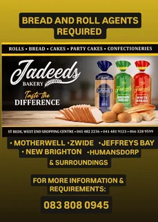 Agents required bakery