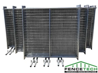 Secure Your Landscaping Projects with Fence Tech’s Temporary Fencing Solutions!