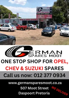 New And Used Spare Parts For Opel, Chev &amp; Suzuki