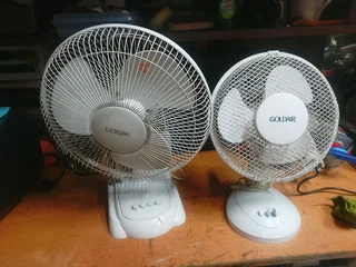 Bundle Deal: Logik &amp; Goldair Desktop Fans - Only R250 for both!
