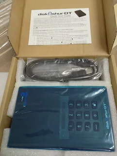 iStorage DataShur 1TB external HDD &#43;PIN-locked &amp; encrypted