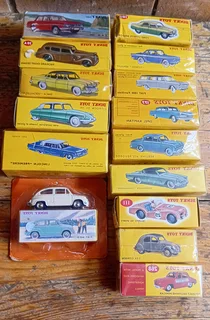 Dinky toys in a box
