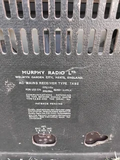 Vintage radio not tested
