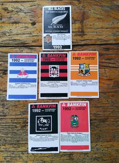 Rugby Cards of Springboks and Province Players
