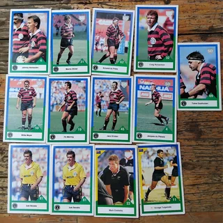 Rugby Cards of Springboks and Province Players