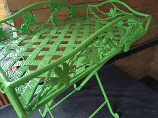 Outside steel coffeetable