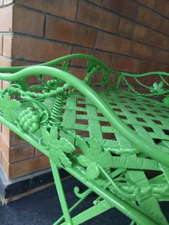 Outside steel coffeetable