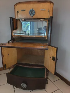 Antique Upright booze cabinet for sale