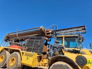 2008 VOLVO A35E ADT WITH 2014 ELGI 1100X300 COMPRESSOR &amp; DRILL