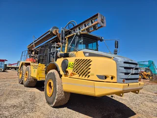 2008 VOLVO A35E ADT WITH 2014 ELGI 1100X300 COMPRESSOR &amp; DRILL