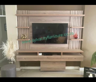 Sleek and Modern Wall Units Available (custom &amp; in-store)