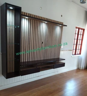 Sleek and Modern Wall Units Available (custom &amp; in-store)