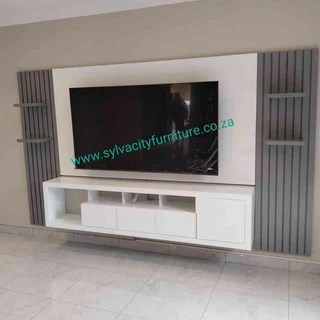 Chic TV Wall Units Available (custom &amp; in-store)