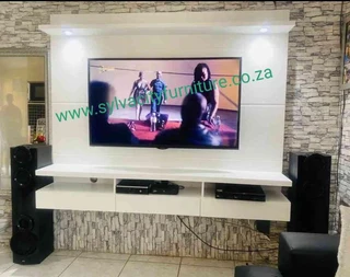 Modern TV Wall Units (custom &amp; in-store)
