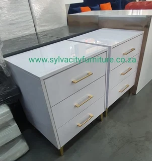 Modern Bedside Tables/ Pedestals Available