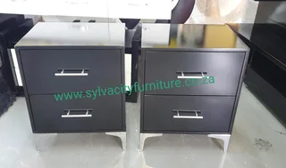 Beautiful Pedestals/Bedside Tables (made with high gloss)