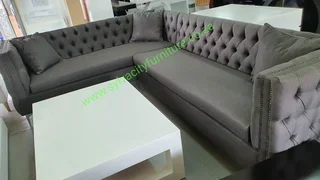 Adorable and Dazzling L-Shape couches