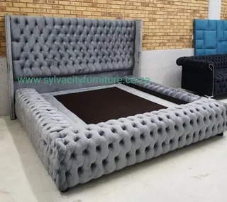 Sleep in style – discover the timeless elegance of our sleigh beds.”