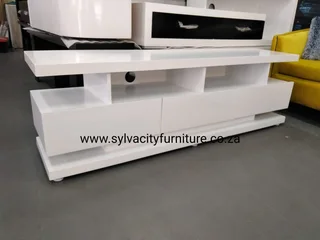 Upgrade your living space today — TV stands on special