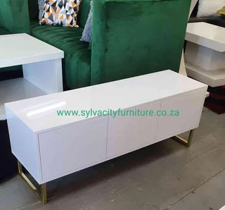 Upgrade your living space today — TV stands on special