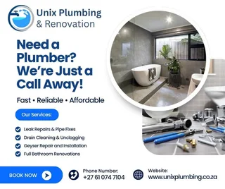 Unix plumbing and renovations