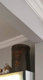 Antique flour drums
