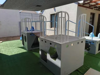 PRE-SCHOOL MODULAR PLAY EQUIPMENT - OUTDOOR