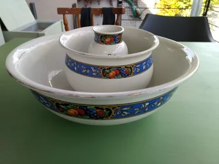 Antique Washbasin- Jug - Potty