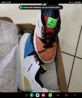 Jordan low sneakers size 8 multi colour