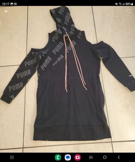 Puma Hooded dress size large