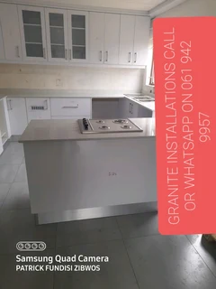 Granite and quartz installations