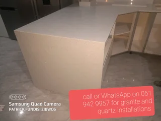 Granite and Quartz installations