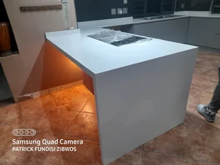 We do granite and Quartz installations