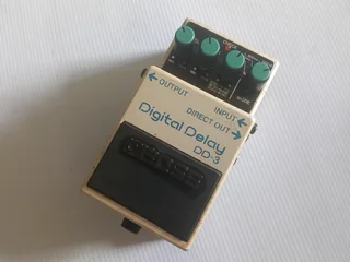 Boss DD3 Digital Delay pedal.