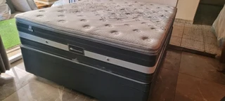 QUEEN STORAGE BED WITH MATRESS R5950 WATSAP 0736552664