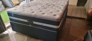 QUEEN STORAGE BED WITH MATRESS R5950 WATSAP 0736552664