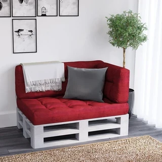WE MAKE INDOOR PALLET COUCHES WITH CUSHIONS FRM R4950 - R6950 WATSAP 0736552664