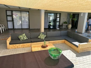 L Shape Pallet Couches Made With Cushions From R7950 - R9500 Watsap 0736552664